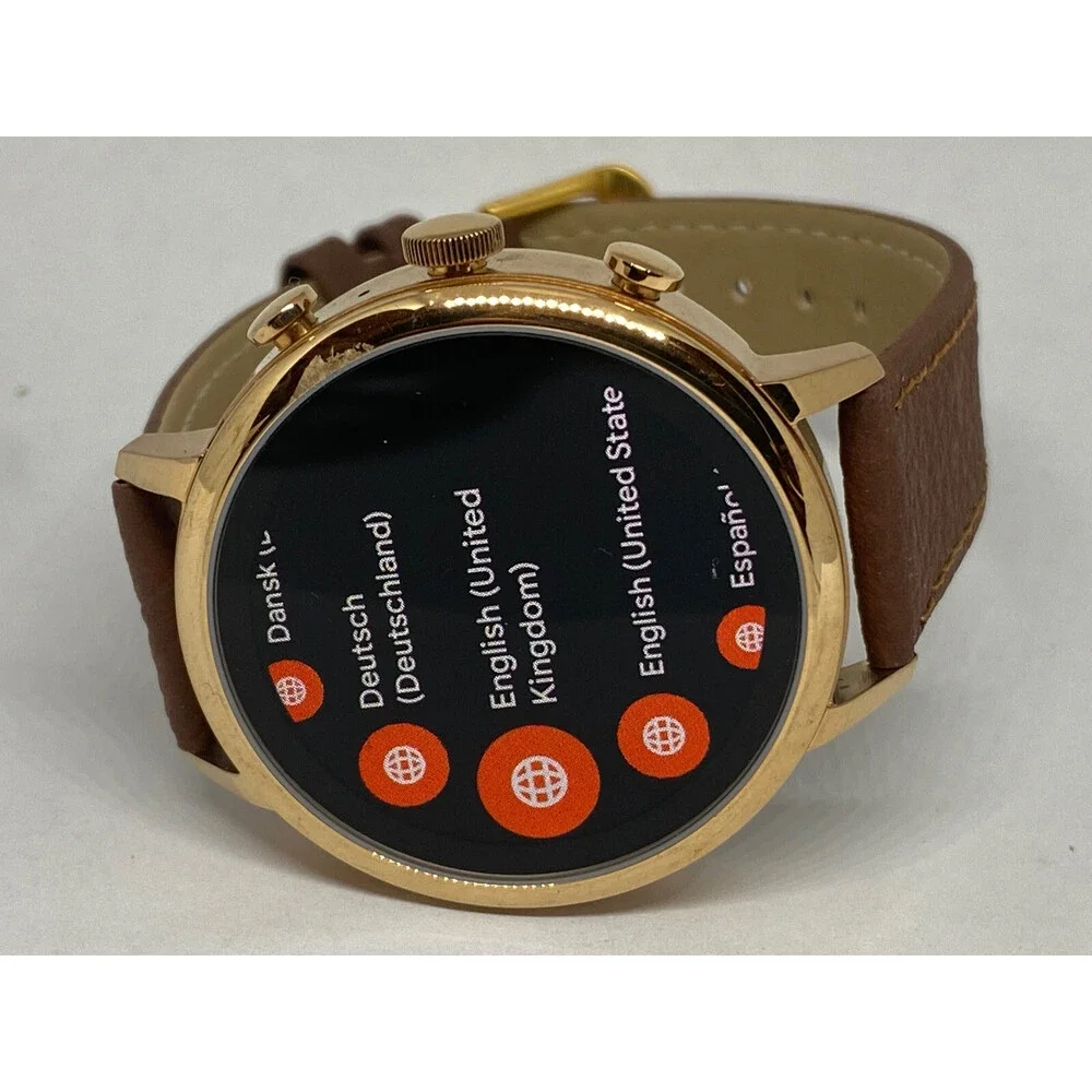 Fossil Gen 4 Authentic Digital Dial Smart Watch Custom Band FTW6031 DC66